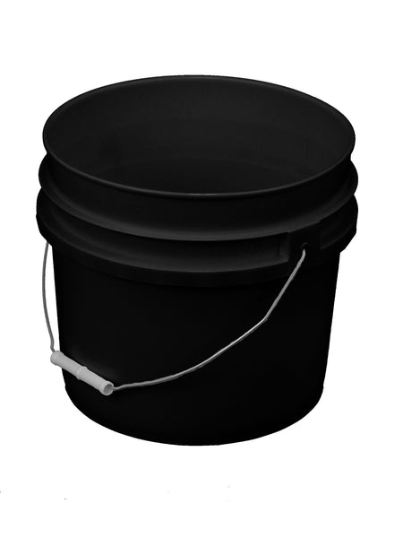 Black Plastic Bucket Lid for 3 1/2 & 5 Gal Buckets direct from Growers House