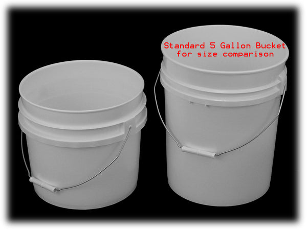 3 gallon online bucket with lid