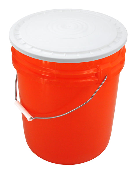 Black Bucket Lid - Snap On Bucket Lid for 3.5 & 5 Gallon Buckets