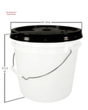 2 Gallon Bucket With Snap-On Lid