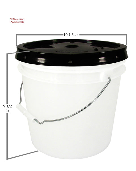 2 Gallon Bucket With Snap-On Lid – TankBarn