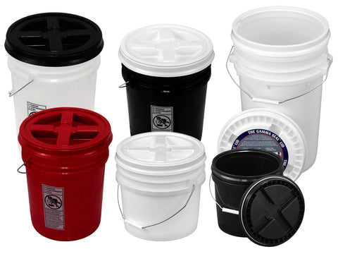 Buckets with Spin Lids