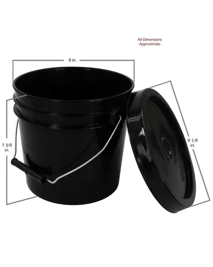 1g Bucket 1 Gallon Bucket with Snap-On Lid – TankBarn