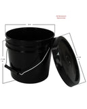 1 Gallon Bucket with Snap-On Lid