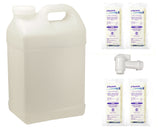 Water Treatment Kit with 2.5 Gallon Mix Measure and Dispensing Jug