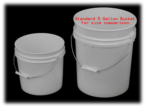 2 gallon store bucket with lid
