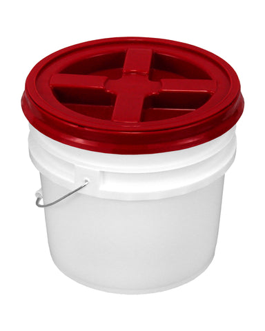 5.3 Gallon Rectangular Bucket with Snap On Lid – TankBarn
