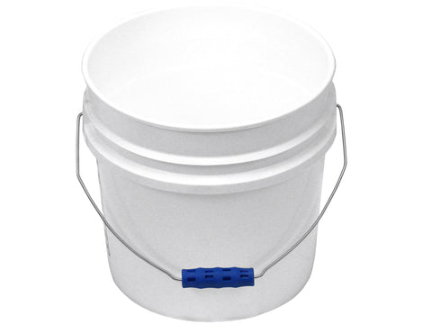 1 Gallon Clear Food Grade BPA Free Bucket with lid Made in USA - Pack of 5