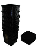 4 Gallon Black Square Bucket with Lid
