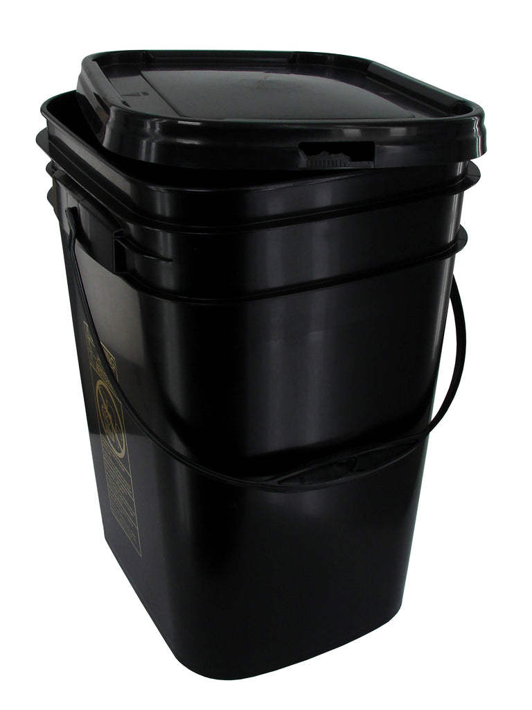 Rectangular shop plastic buckets