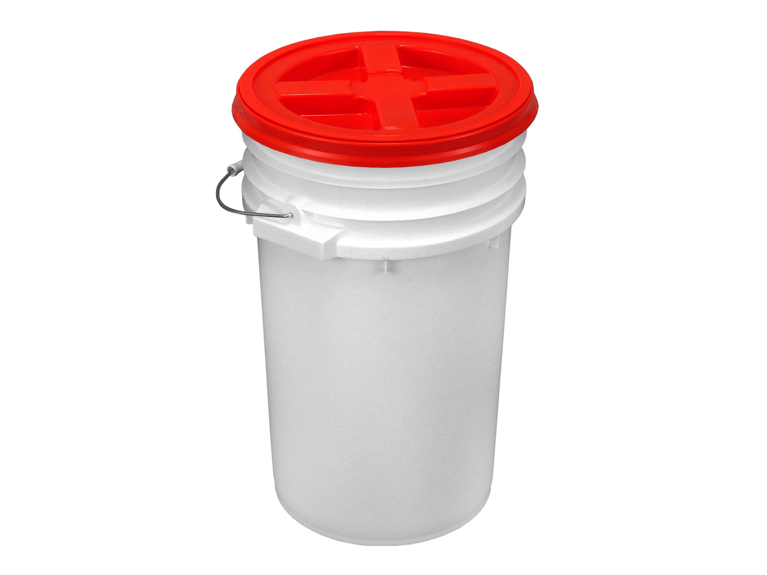 7 Gallon Bucket With Lid Green Gamma Seal Lid For 3.5, 5, 6 & 7 Gallon
