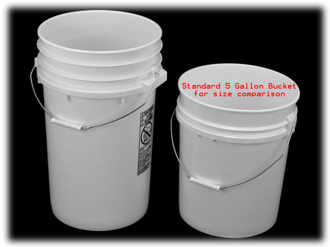 7 gallon food store grade bucket