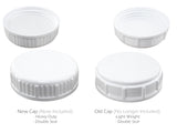 63mm Cap Double Lined: Pressure Sensitive & SureSeal PE foam - TankBarn