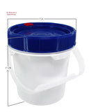 0.6 Gallon Screw-top Bucket